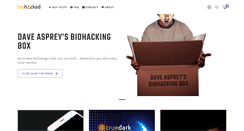 Desktop Screenshot of biohacked.com